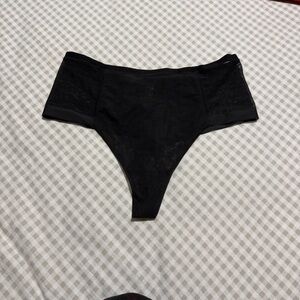 Victoria's Secret Black Mesh Lingerie